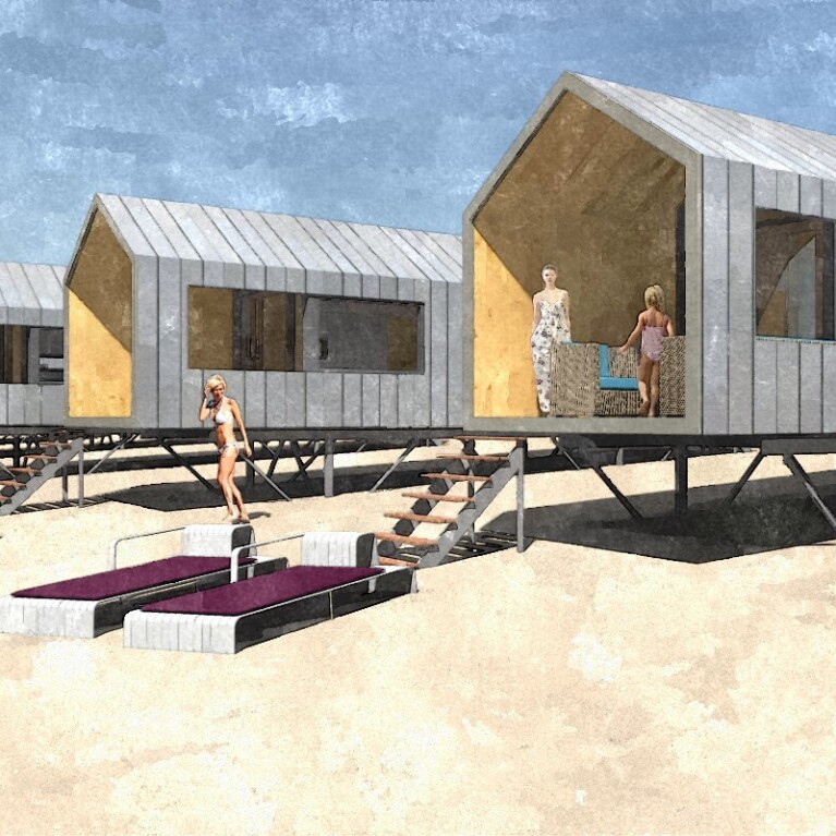 Biobased beachhouse in de ongerepte natuur