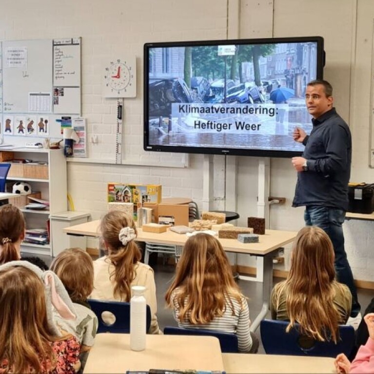 Vandaag waren de kleinsten aan de beurt